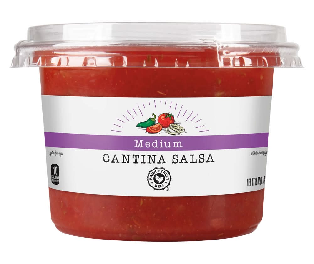 Park Street Deli Cantina Salsa, Medium (16 oz)