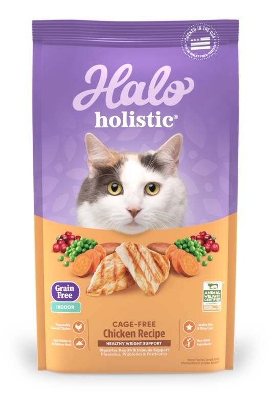 HALO成貓健康低脂雞肉燉豌豆+鷹嘴豆3磅/745158340249