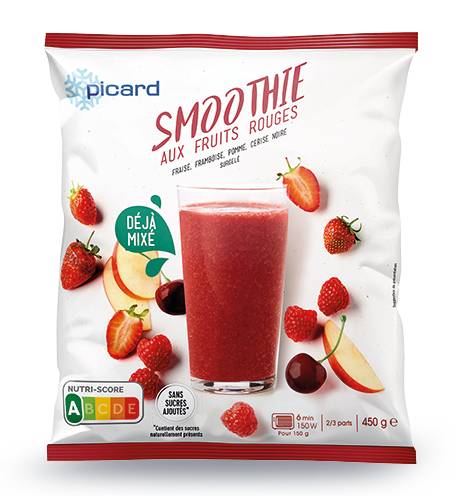 Smoothie fruits rouges