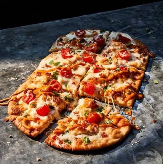 Chipotle Chicken & Bacon Flatbread Pizza