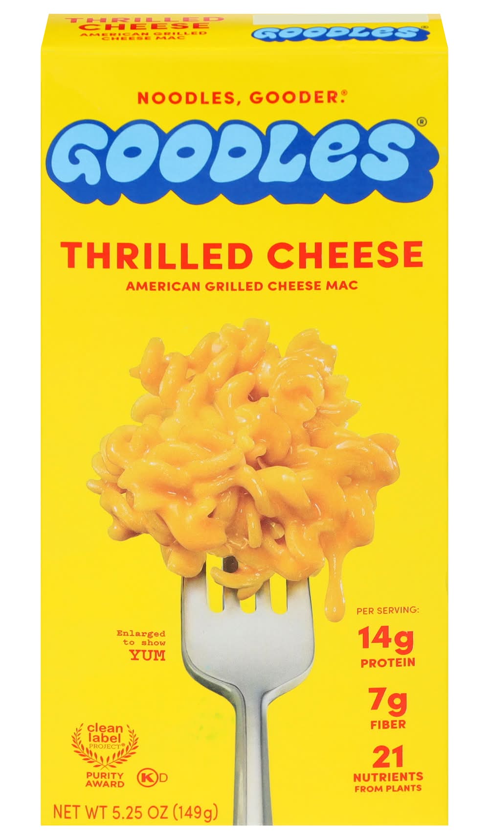 GOODLES Thrilled Cheese American Grilled Cheese Mac (5.25 oz)