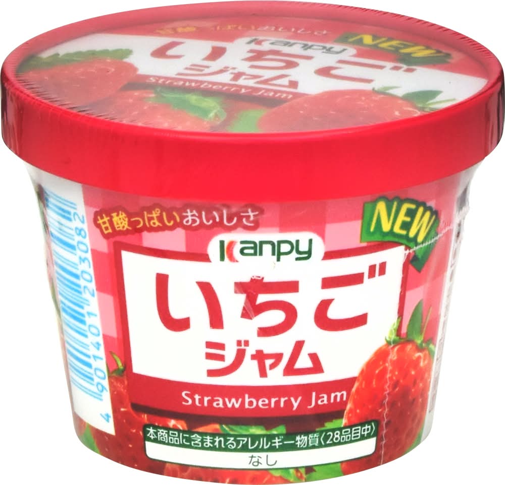 カンピー 紙カップ いちごジャム (130g)