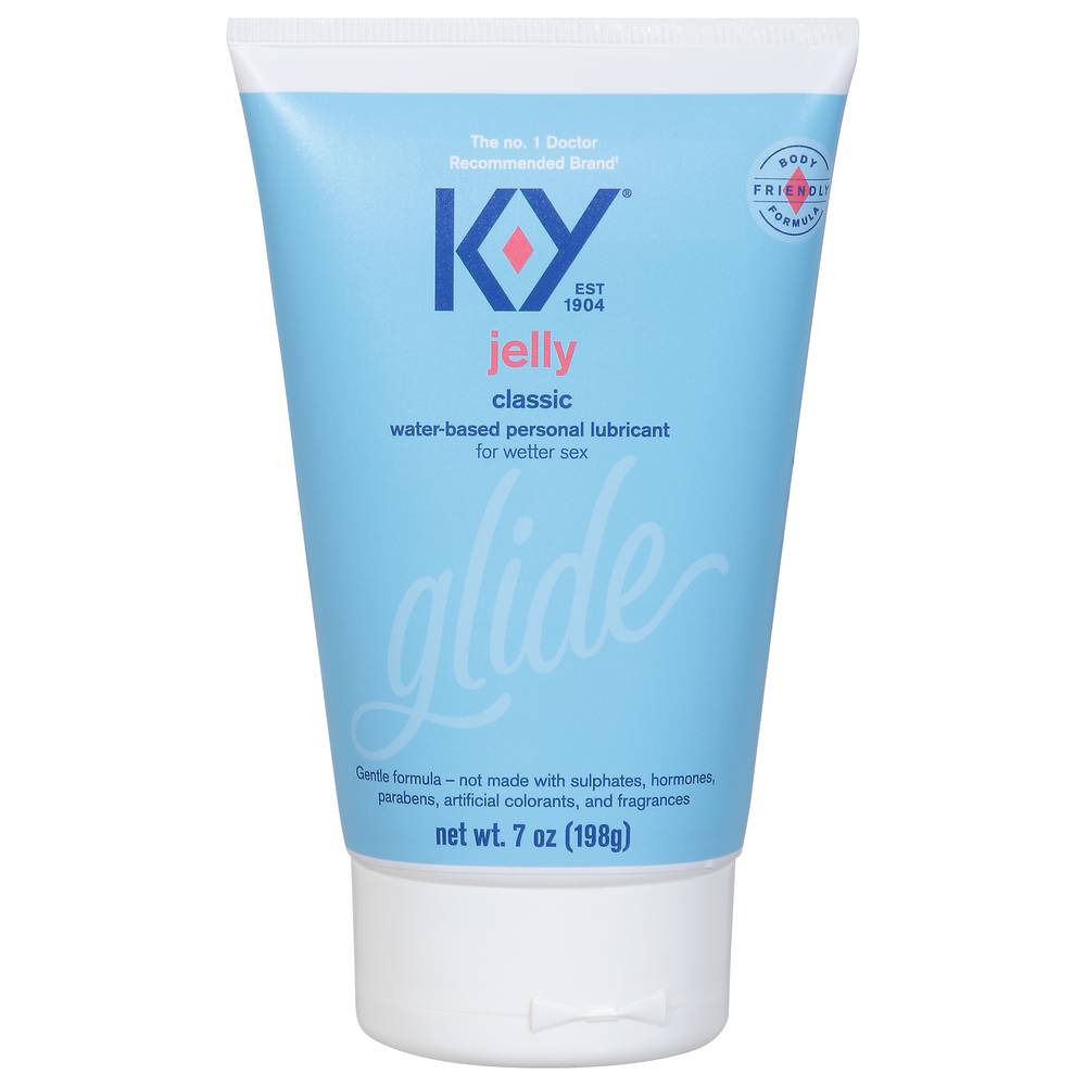 K-Y Glide Jelly Classic Personal Lubricant