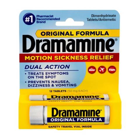 Dramamine Tablets 12 Count