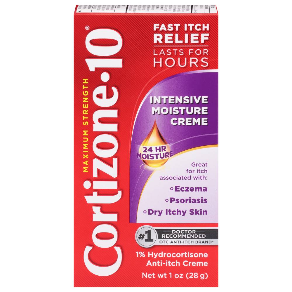 Cortizone-10 Intensive Moisture Creme Maximum Strength Anti-Itch Creme