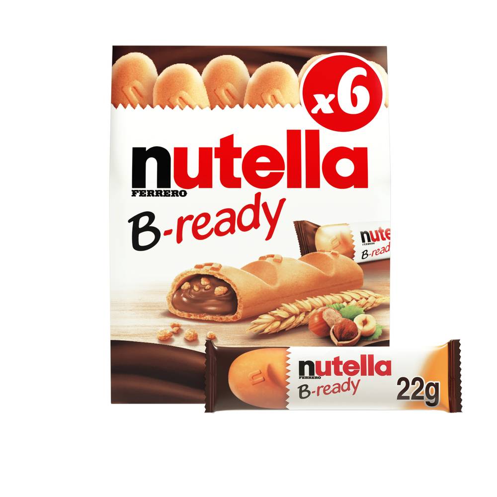 Nutella - Biscuits croustillant fourré, chocolat (6)