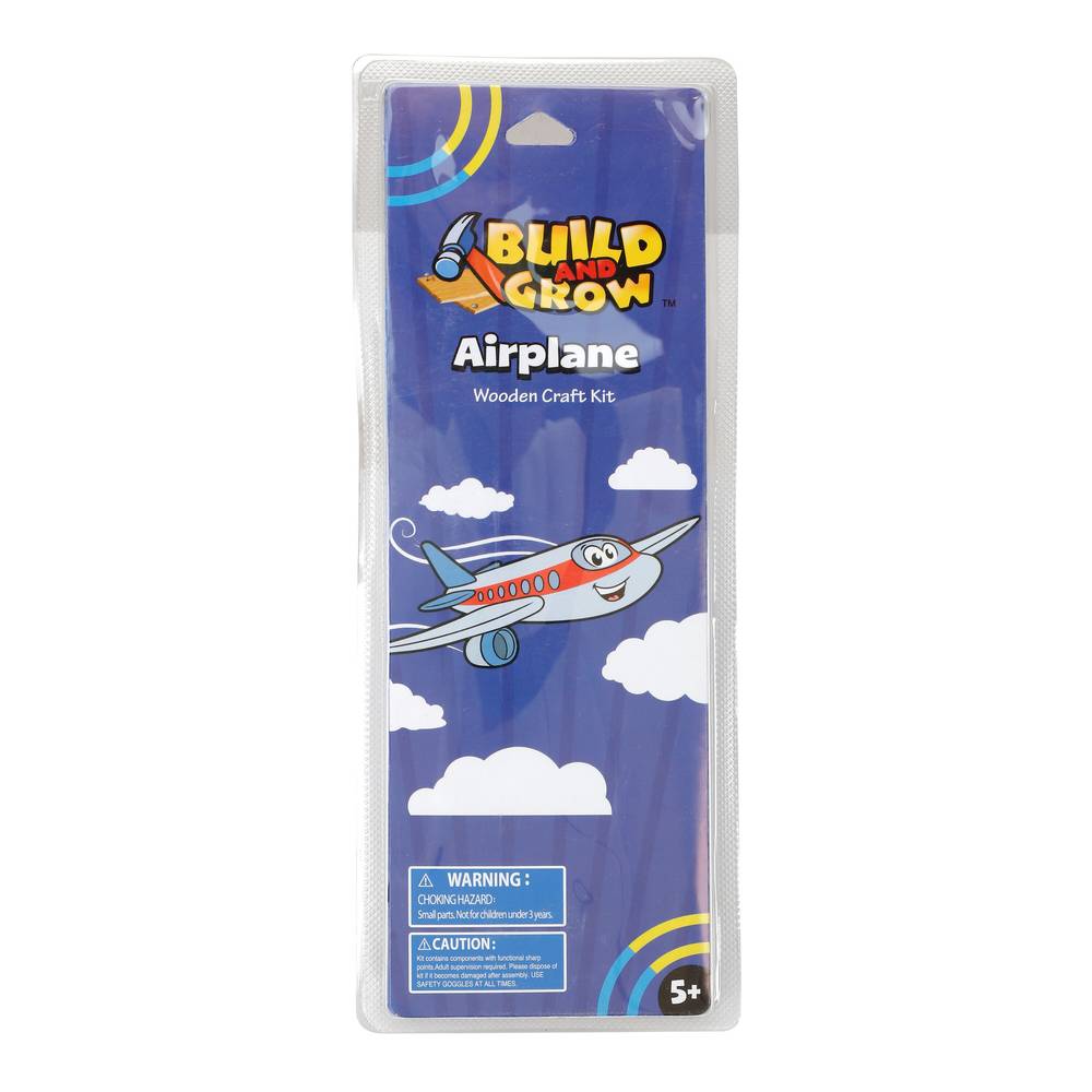 Build and Grow Kid's Airplane Project Kit | 64577