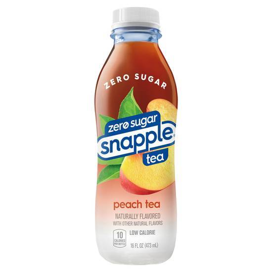 Snapple Zero Sugar Peach Tea (16 fl oz)