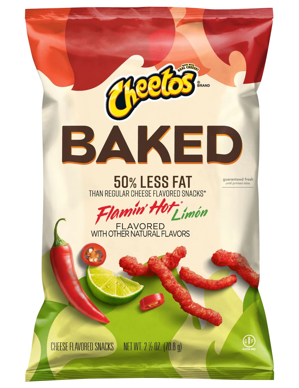 Cheetos Baked Snacks, Flamin' Hot Limon (2.5 oz)