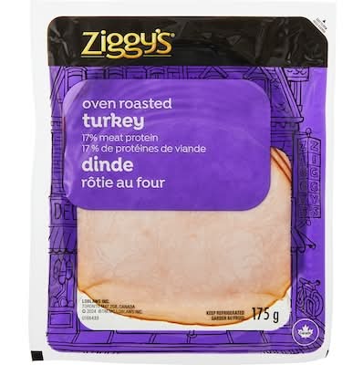 Ziggy's Oven Roasted Turkey Slices (175 g)