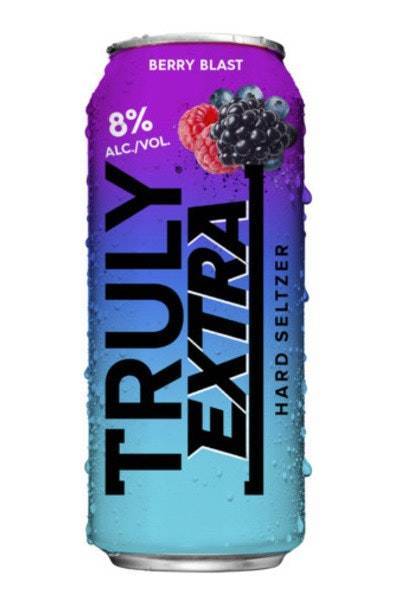 Truly Extra Hard Seltzer Berry Blast 8% Abv (16oz can)