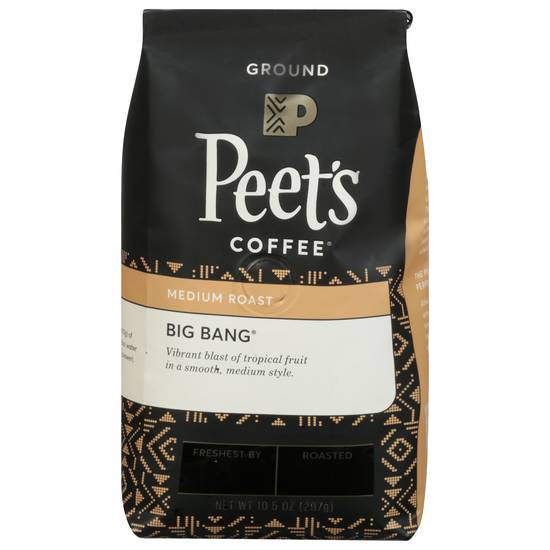 Peet's Coffee Big Bang Medium Roast Ground Coffee (10.5 oz)