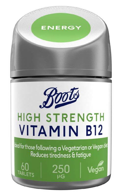 Order Boots High Strength Vitamin B12 - Delivery Near me | Uber Eats