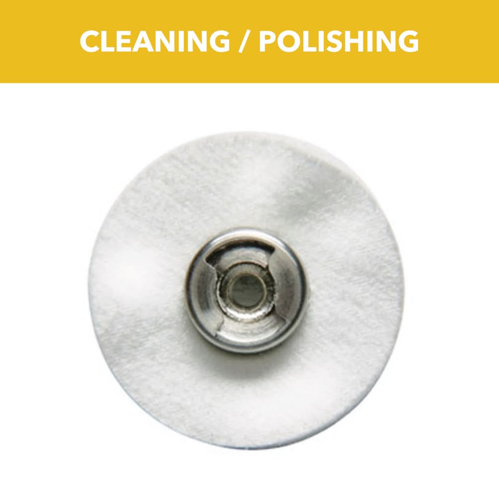 Dremel Cloth 1-in Cleaning/Polishing Wheel Accessory