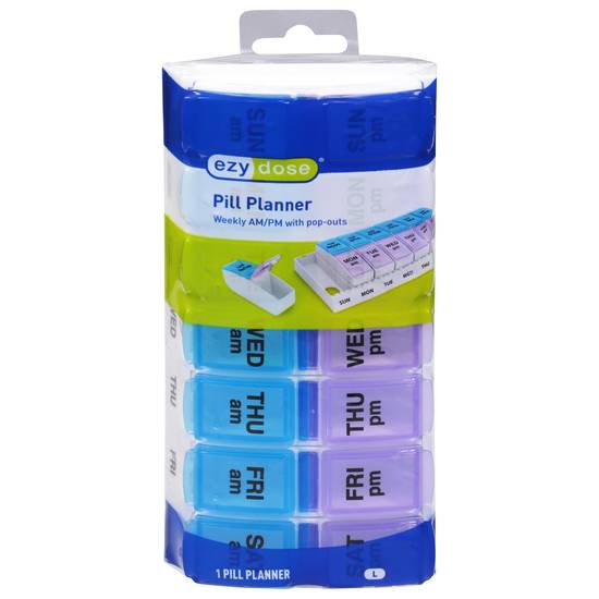 Ezy Dose Weekly Am/Pm Pill Planner (large)