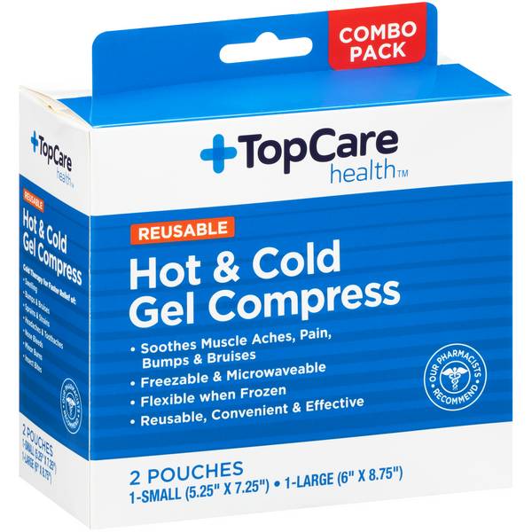 TopCare Hot & Cold Gel Compress Combo Pack