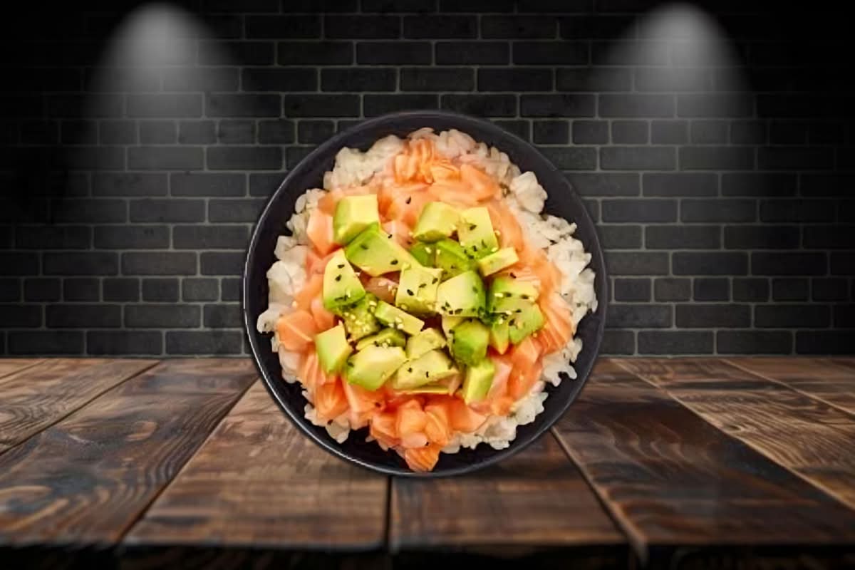 Tartare saumon avocat cheese