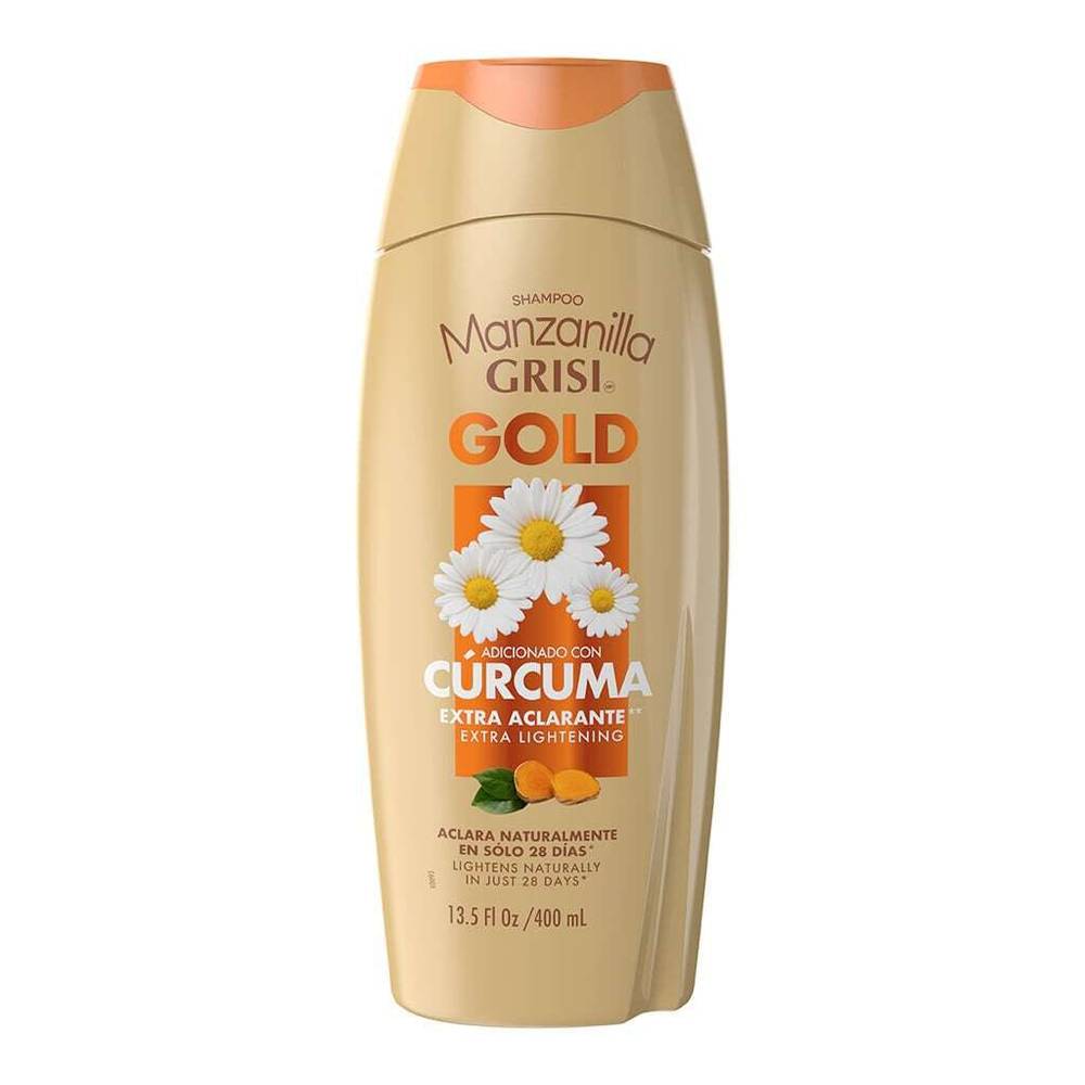 Grisi shampoo extra aclarante gold (botella 400 ml)