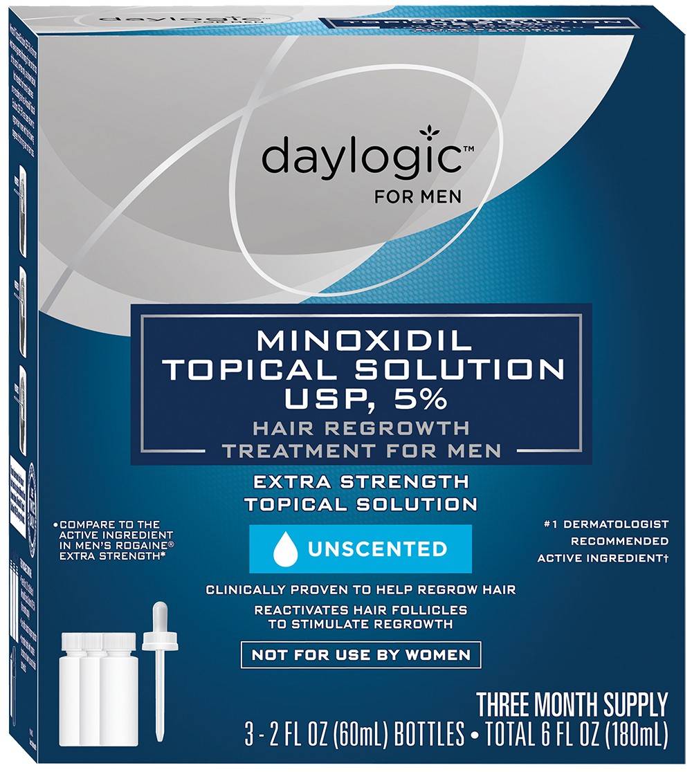 Ryshi 5% Minoxidil Topical Solution For Men (3 Ct)