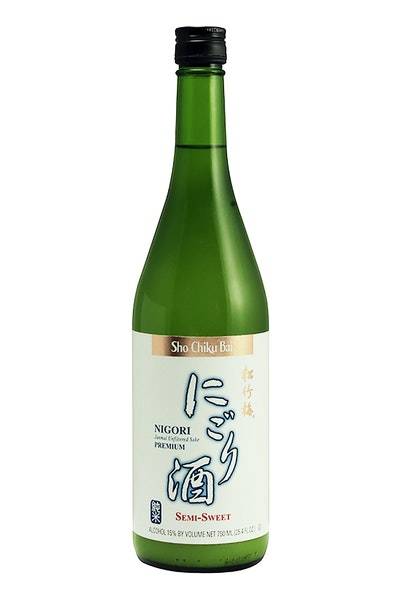 Sho Chiku Bai Premium Nigori Sake Wine (750 ml)