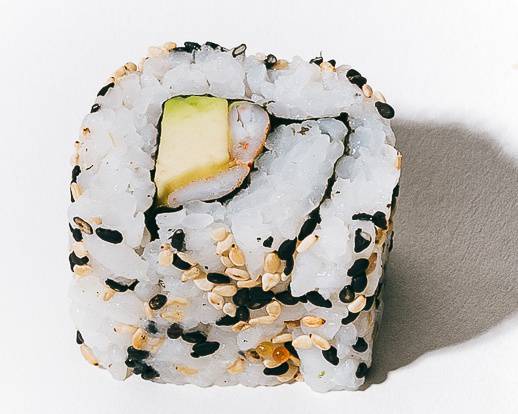 California roll crevette avocat