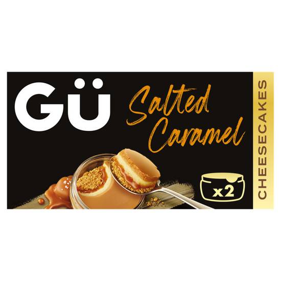 GU Salted Caramel Cheesecake Desserts 2X92G