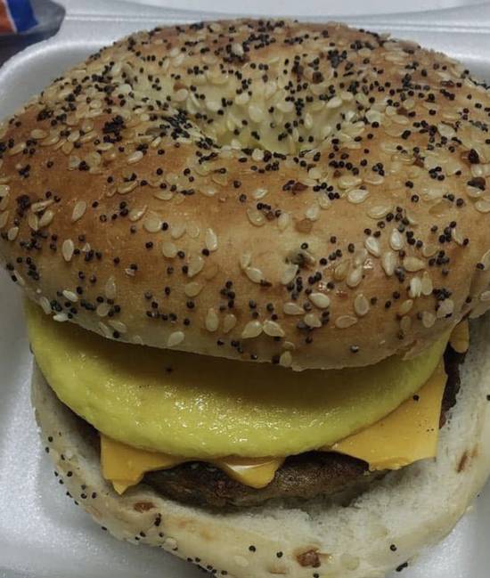 Bacon, Egg, & Cheese Everything Bagel