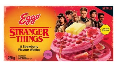 Eggo Stranger Things Waffle, Strawberry (350 g, 10 ct)