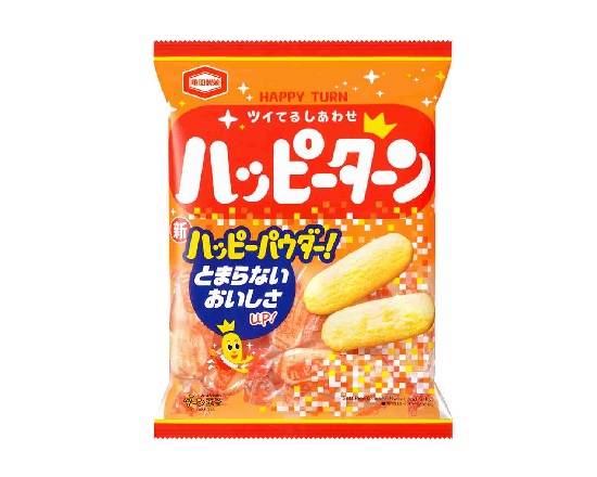 29304：亀田製菓 ハッピーターン 96G / Kameda Seika Happy Turn(Rice Crackers)