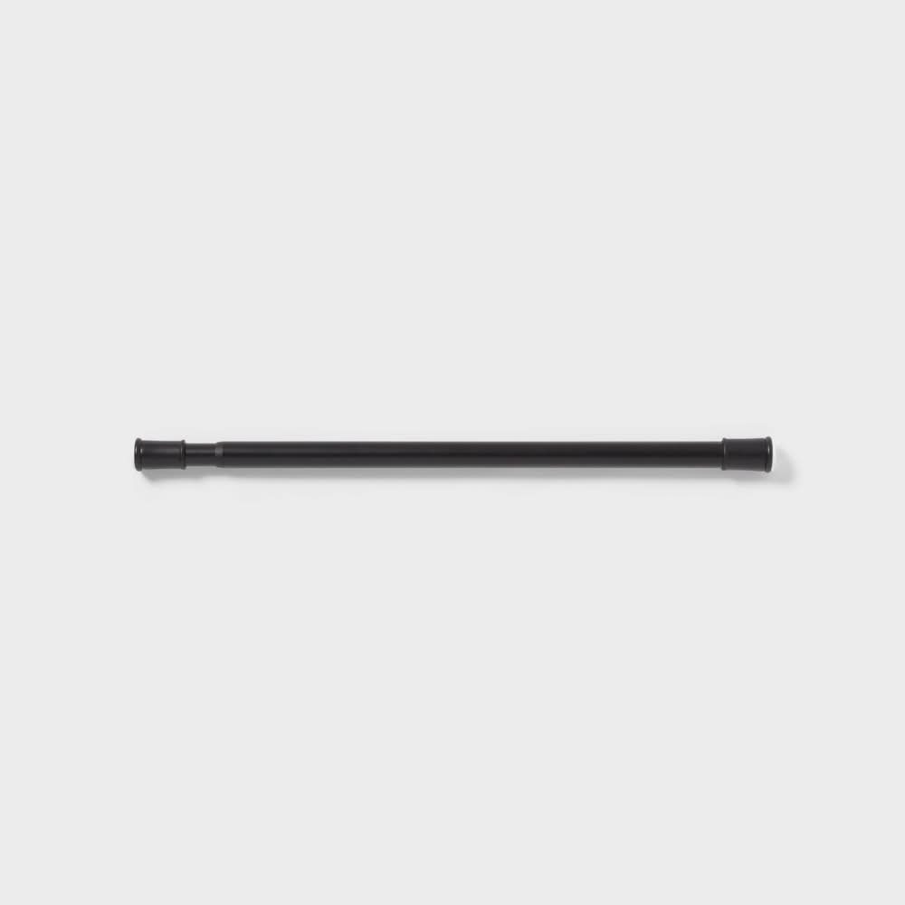 Room Essentials Shower Tension Rod, Black