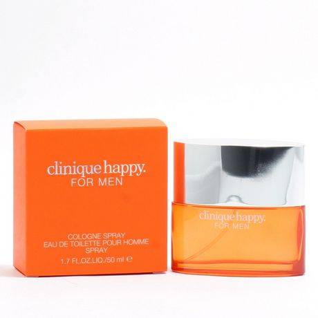 Clinique Happy Cologne Fresh Spray For Men, Floral Fruity (50 ml)