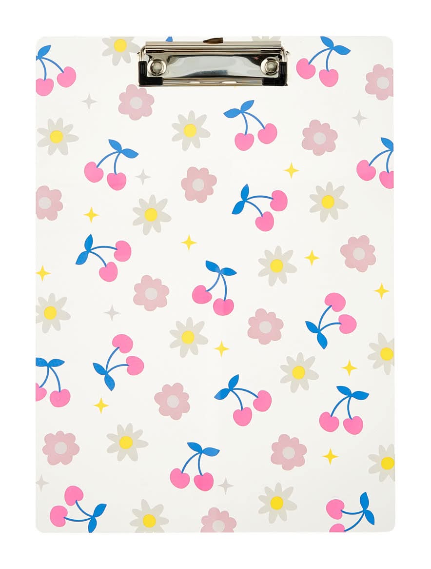 Summer Printed Stationery Clipboard 2 Assorted Designs