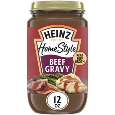 Heinz Homestyle Savory Beef Gravy Jar - 12 Oz