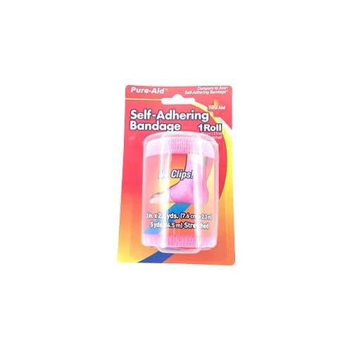 Pure-Aid Self-Adhering Bandage Roll (1 ct)