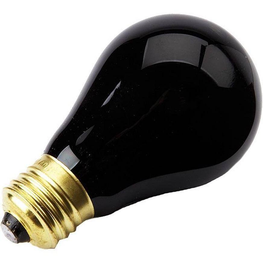 Party City Classic Light Bulb, Black