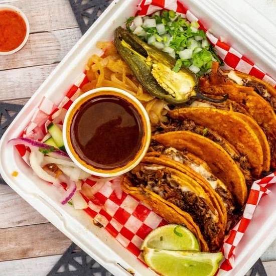4 Birria Taquitos