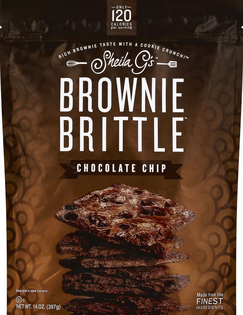 Sheila G's Chocolate Chip Brownie Brittle (14 oz)