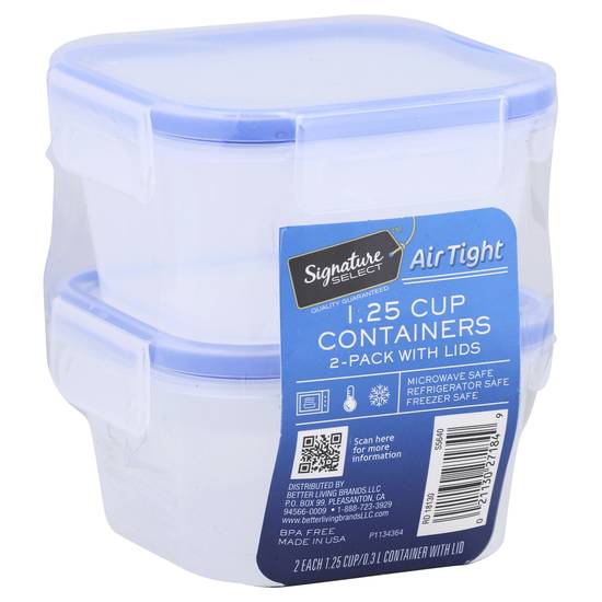Signature Select Containers With Lids (2 containers)