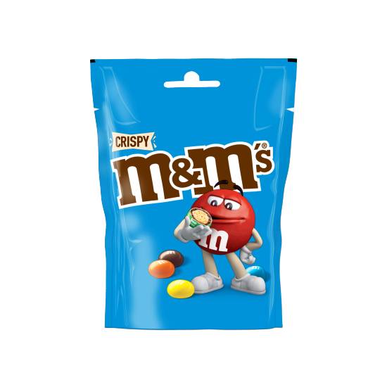 M&M's Crispy Chocolate Pouch Bag 107g