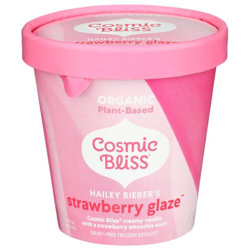 Cosmic Bliss Hailey Bieber's Strawberry Glaze Frozen Dessert