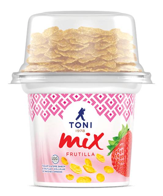 Toni Yogurt Mix Frutilla 180 Ml