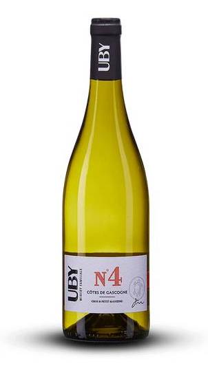 Côtes de Gascogne Blanc Moelleux N°4  UBY  75 CL