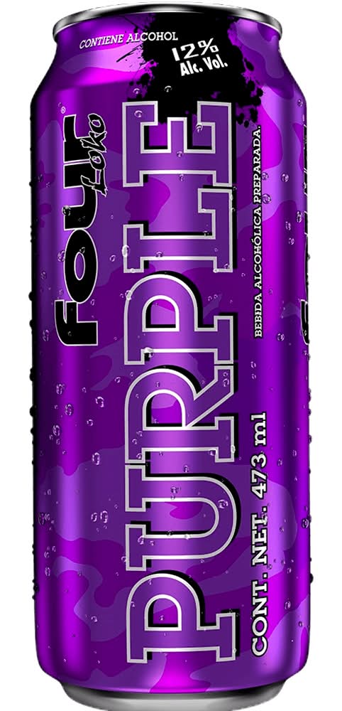 Four Loko · Bebida alcohólica, purple (473 ml)