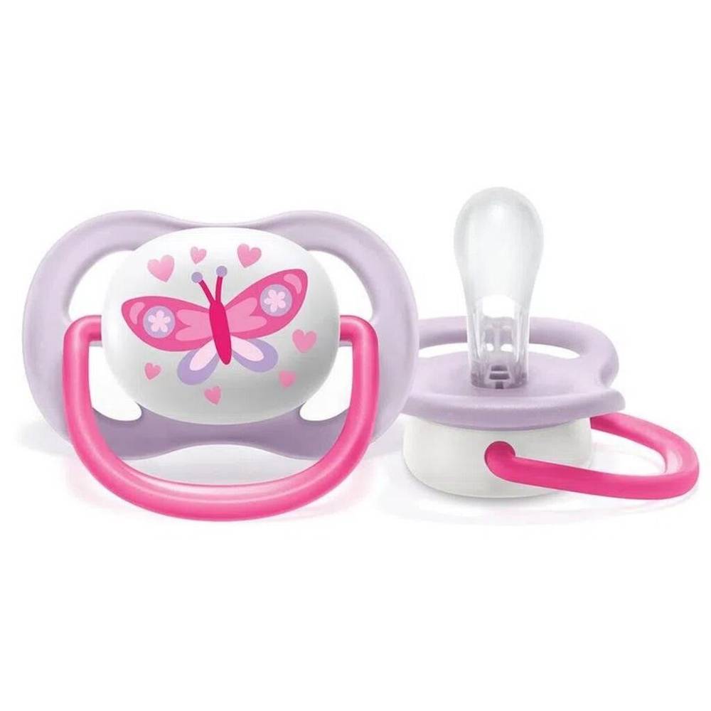 Avent · Chupon ultra air mariposa 0-6 meses