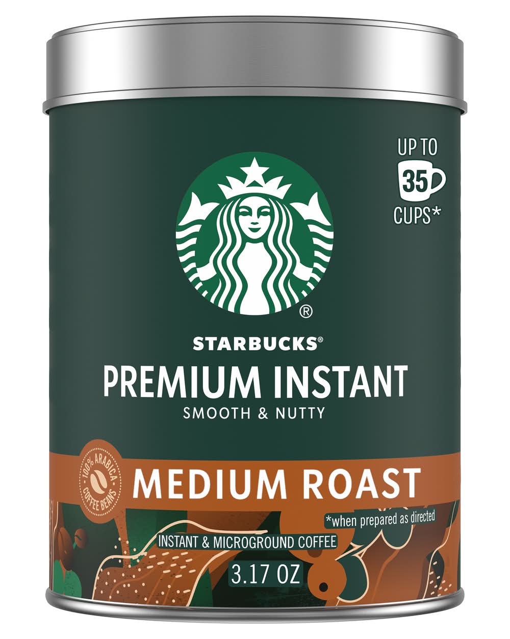 Starbucks Medium Roast Premium Instant Coffee (3.17 oz)