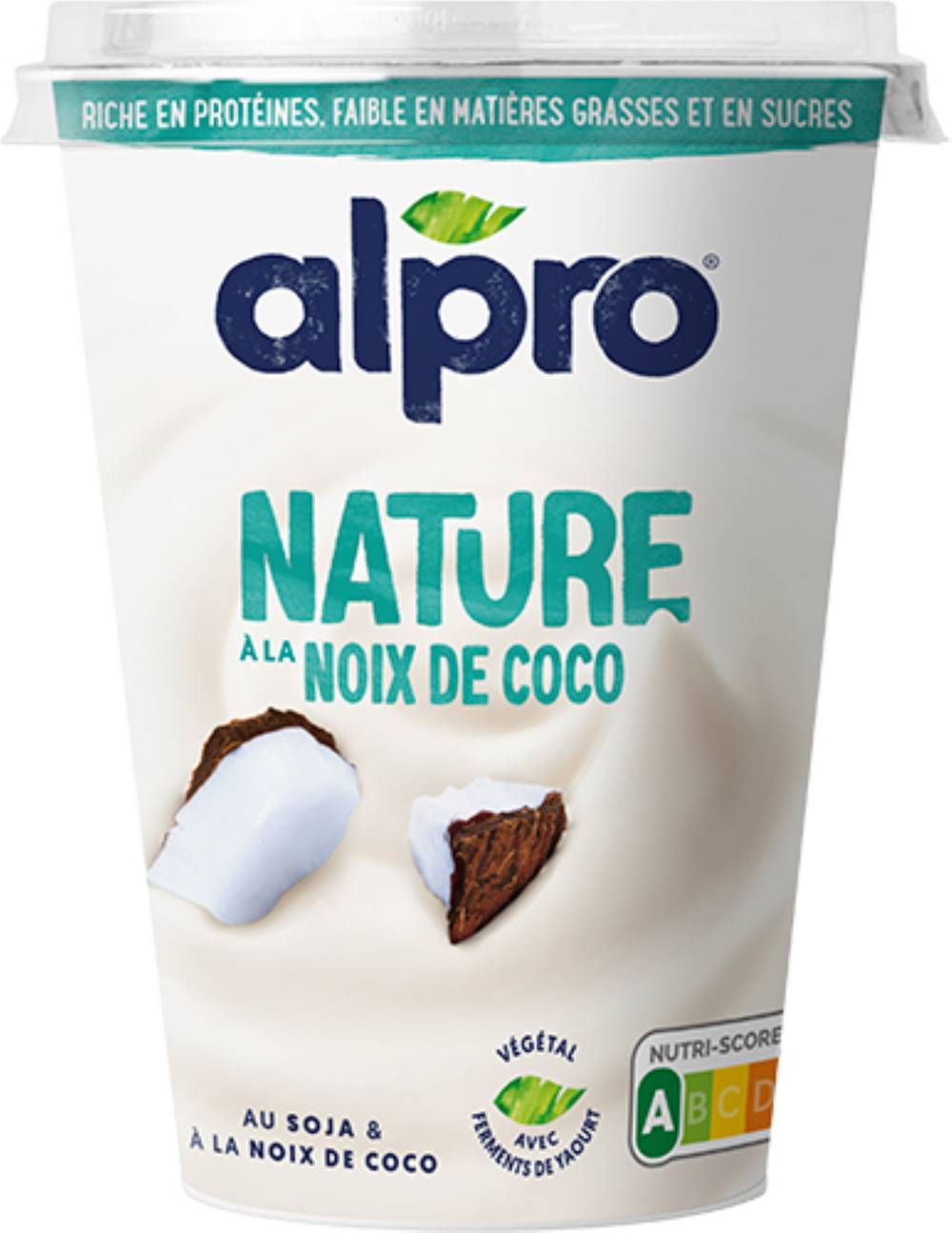 Alpro - Nature dessert végétal (soja - noix de coco)