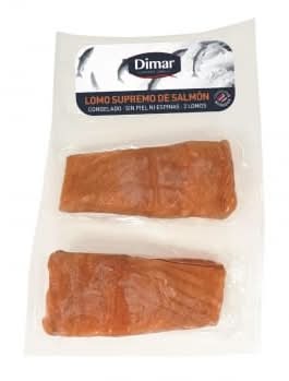 Lomos de salmón congelado Dimar 230 g