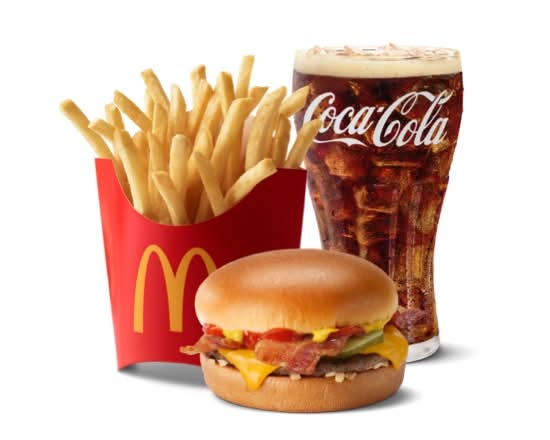 Bacon Cheeseburger Meal