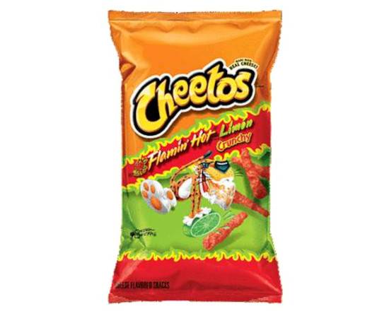 Cheetos Crunchy Flamin' Hot Limon 3.25 oz