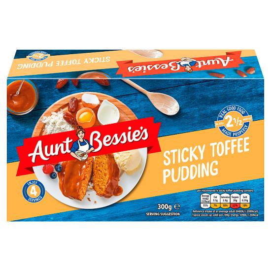 Aunt Bessie's Sticky Toffee Pudding (300g)